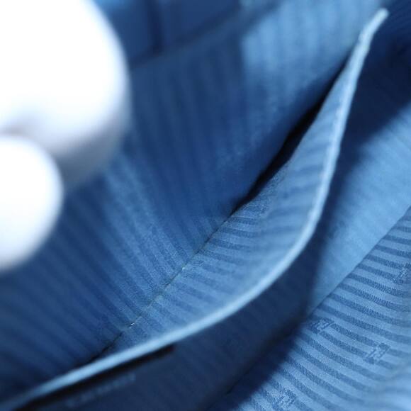 FENDI Hand Bag Leather Blue - Picture 14 of 14